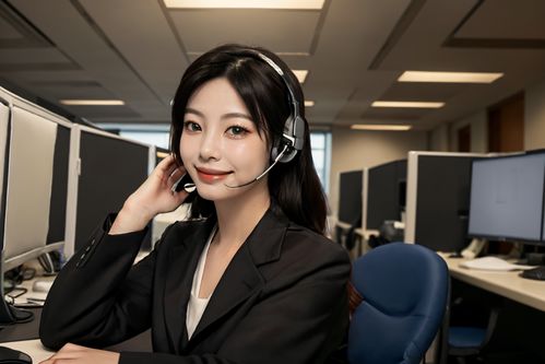 魅力镜像 捕捉专业客服的女性之美