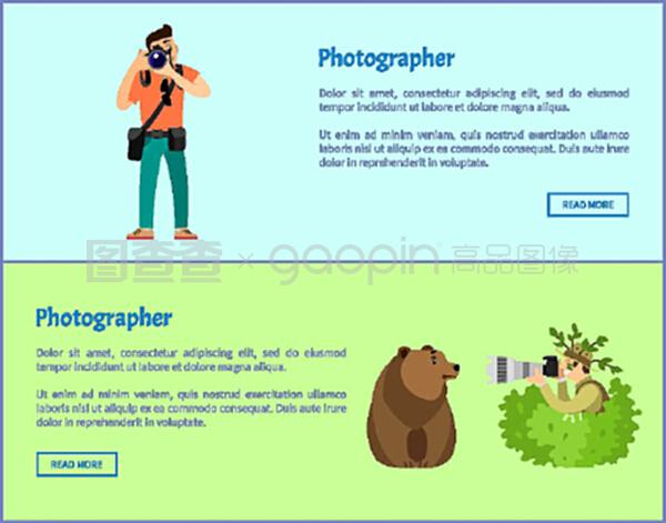 创意营销 摄影师服务互联网广告横幅设计全解析